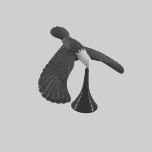 Plastic Balancing Eagle Toy